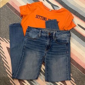 😍 AEO super soft jeggings